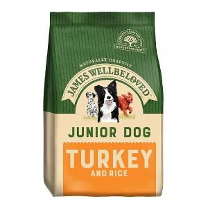 James Wellbeloved Turkey & Rice Junior Dry Dog Food