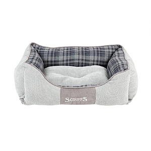 Scruffs Grey Highland Box Bed (Various Sizes)