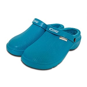 Town & Country Fleece Cloggies - Teal